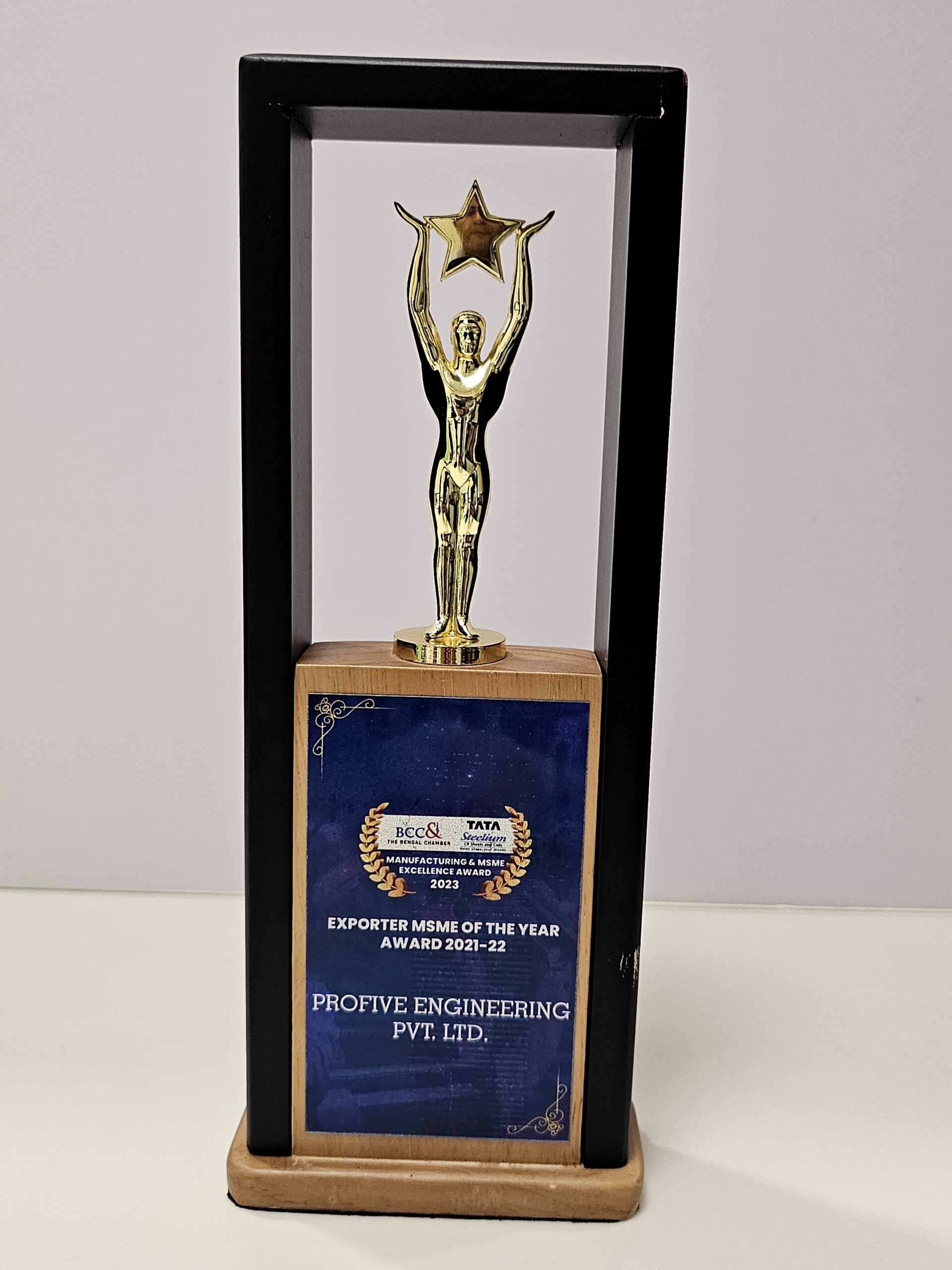 EXPORTER MSME OF THE YEAR AWARD